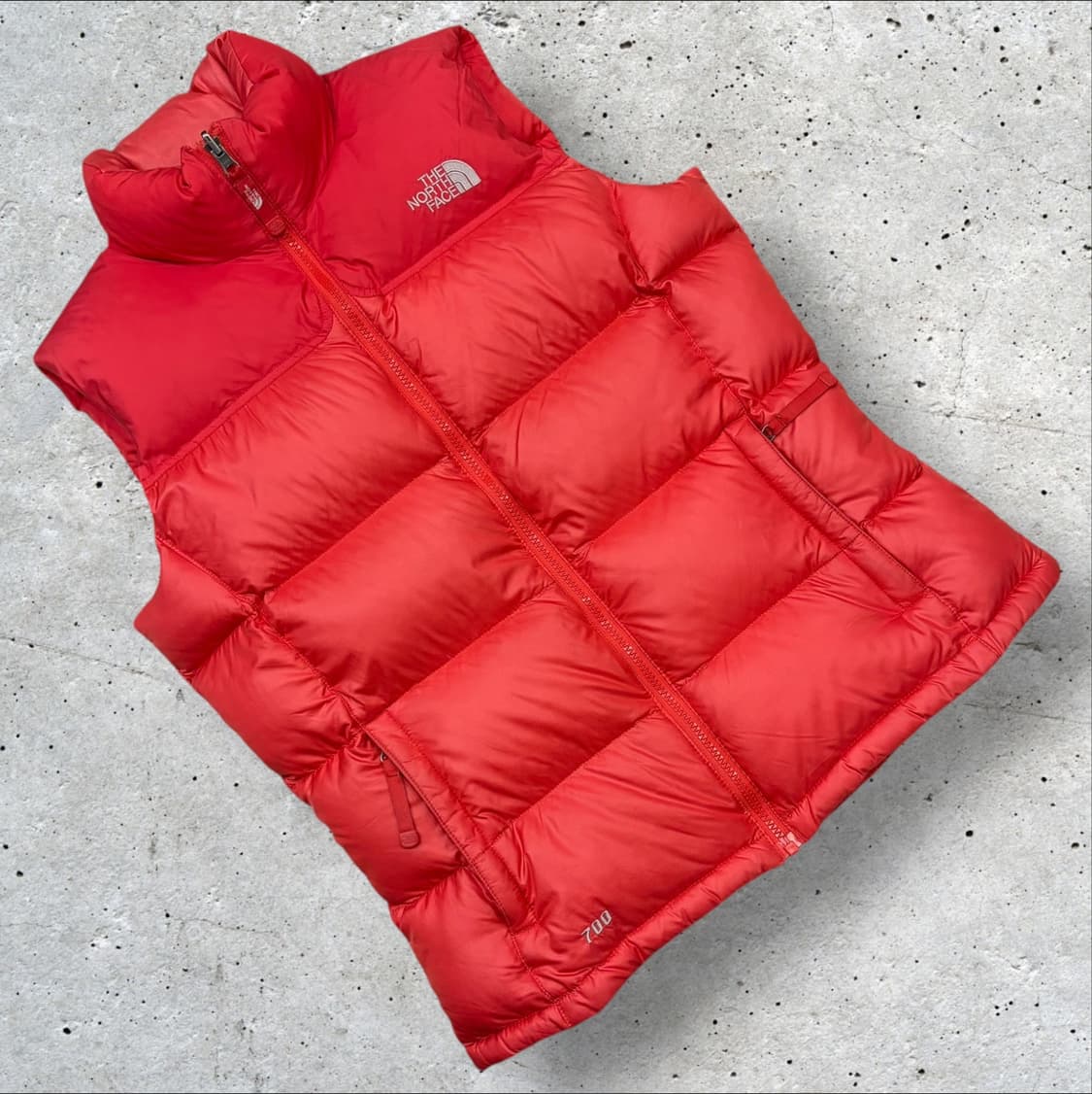 [95] 노스페이스 700 레드 패딩 조끼 C140 상품이미지1