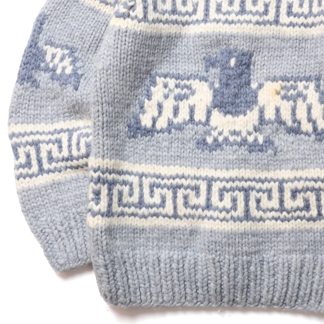 Swan Thunderbird Pattern Wool Cardigan 상품이미지6