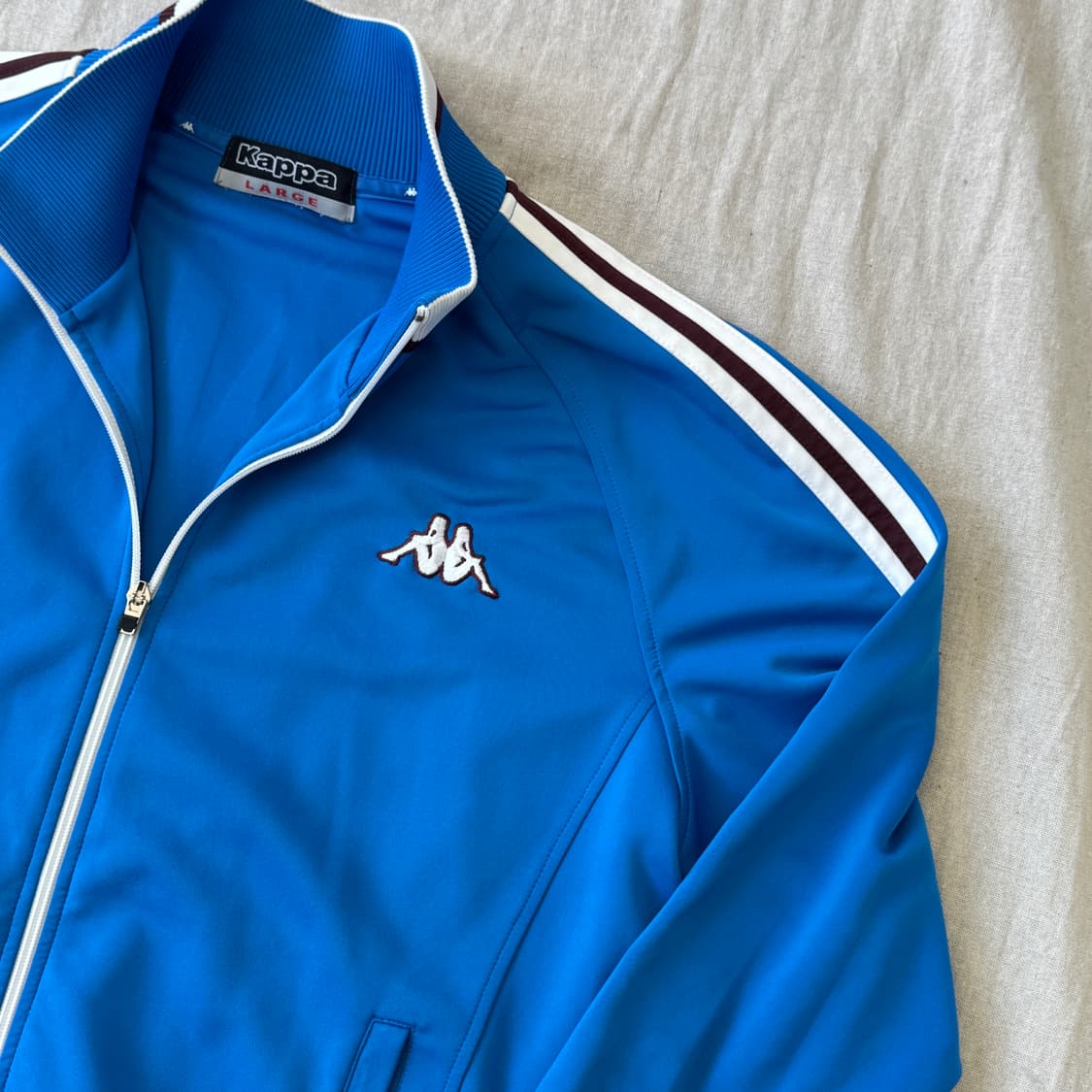 카파 이탈리아 백로고 블루 져지 L 상품이미지2