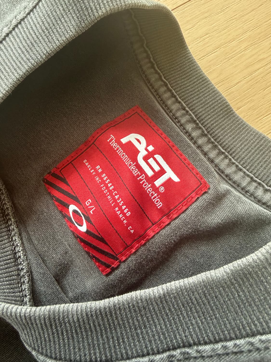 [L] 오클리 x 피에트 문 셔츠 블랙 상품이미지5