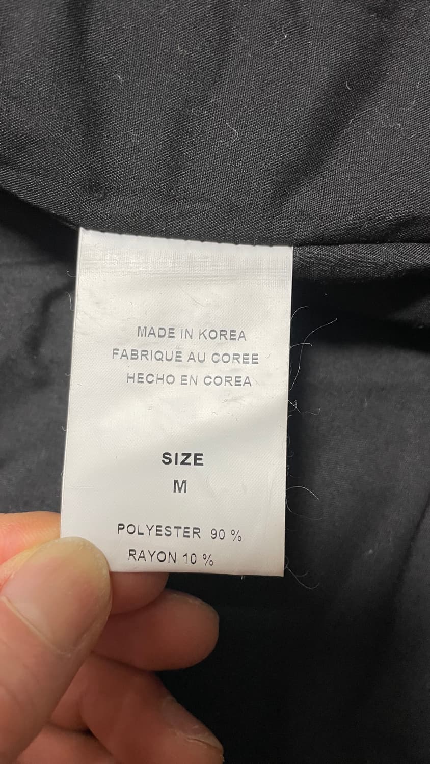 00s 빈티지 JINGO JEANS Y2K 워크웨어 울터치 패딩 베스트 상품이미지8