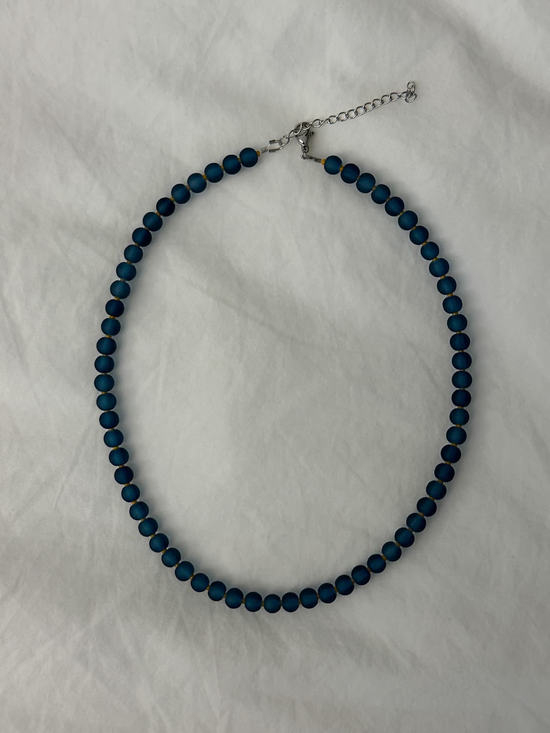 Navy and yellow necklace  상품이미지1