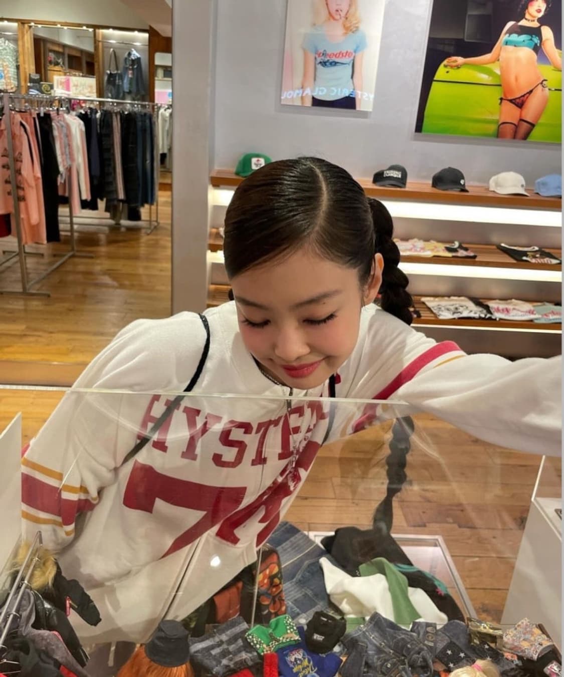 제니 착용) 히스테릭글래머 76 집업 상품이미지3