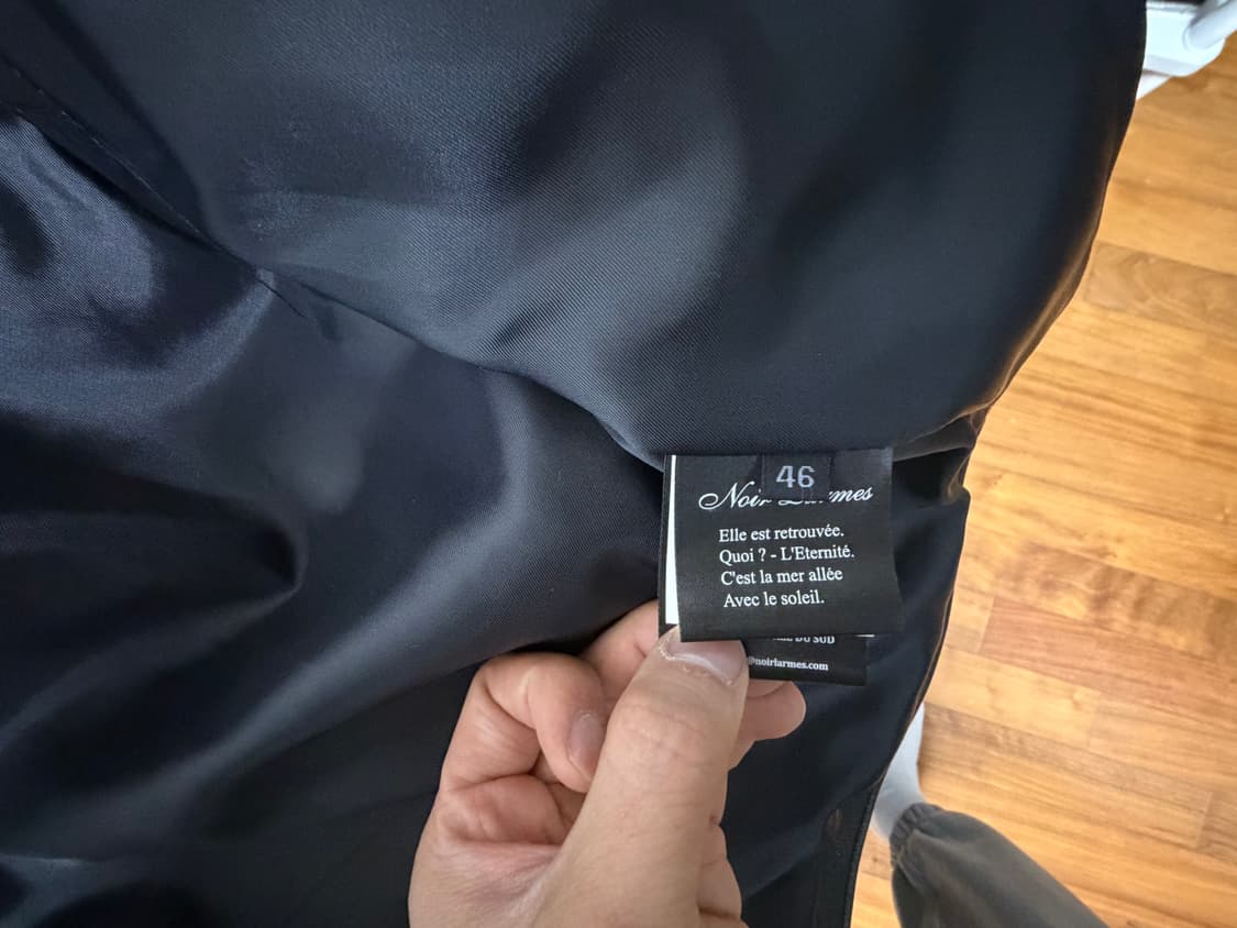 느와르 라르메스 가죽자켓 46사이즈 상품이미지7