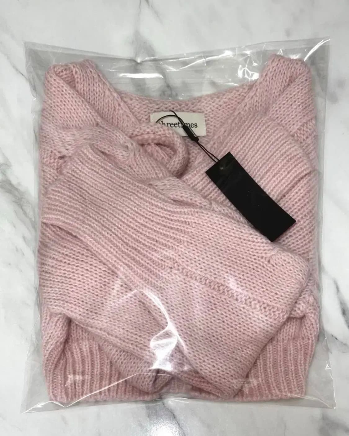 쓰리타임즈 - 밤비 볼레로 핑크 (조이 착용) 상품이미지5