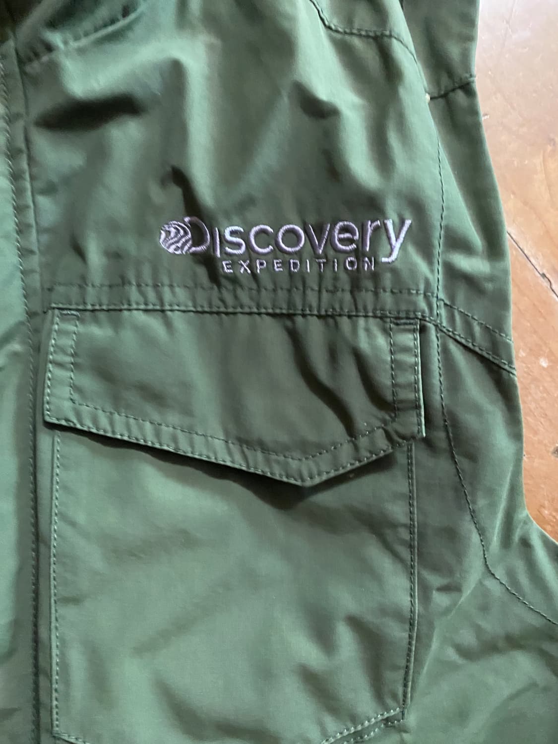 디스커버리 남성 아웃도어 후드내장 조끼 100 상품이미지2