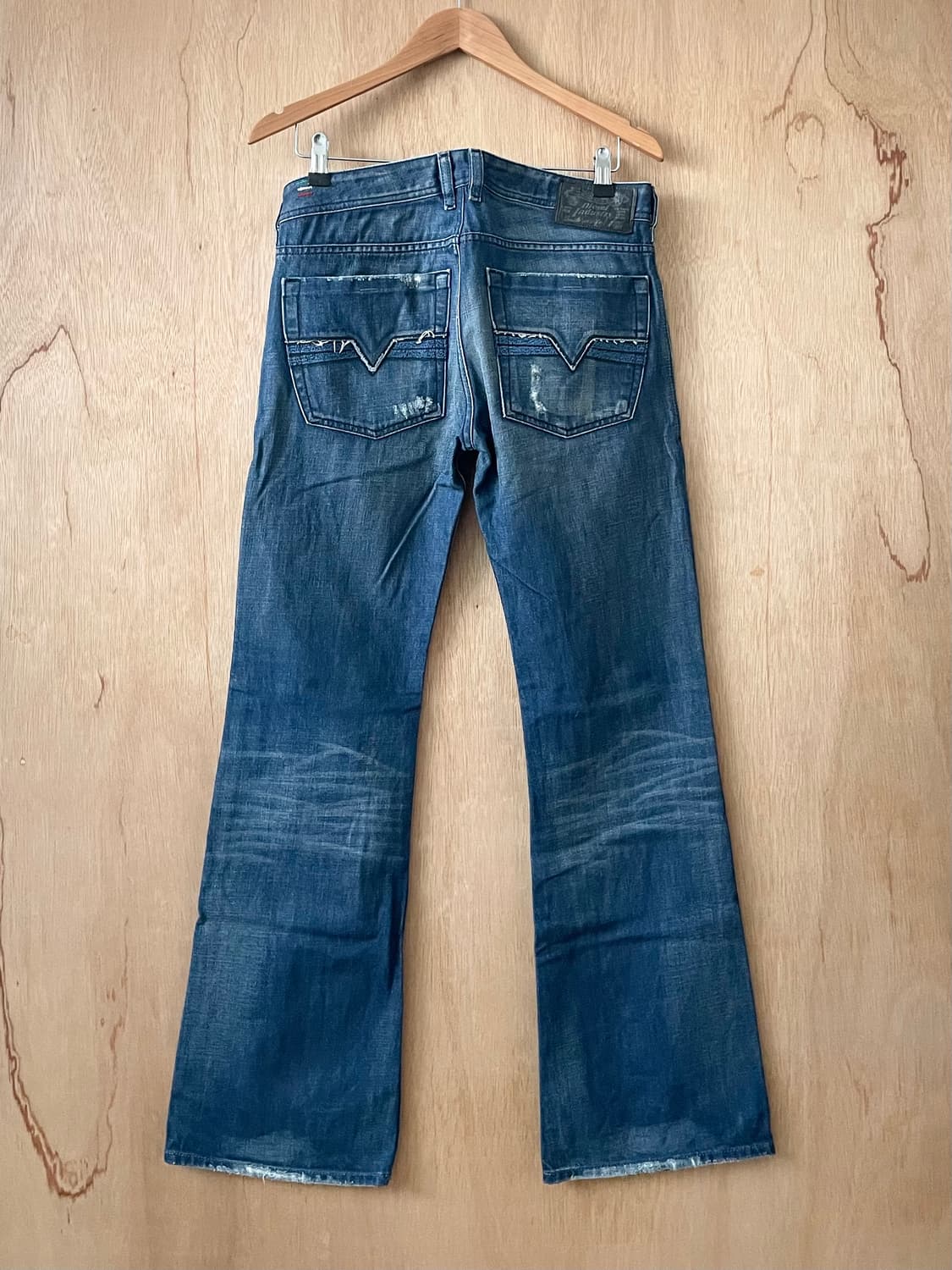 디젤 플레어 데님 팬츠 상품이미지5