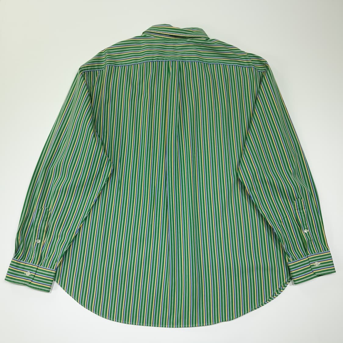 CL609 3XB 폴로 00s 코튼 멀티 스트라이프 그린 셔츠 남방 상품이미지6
