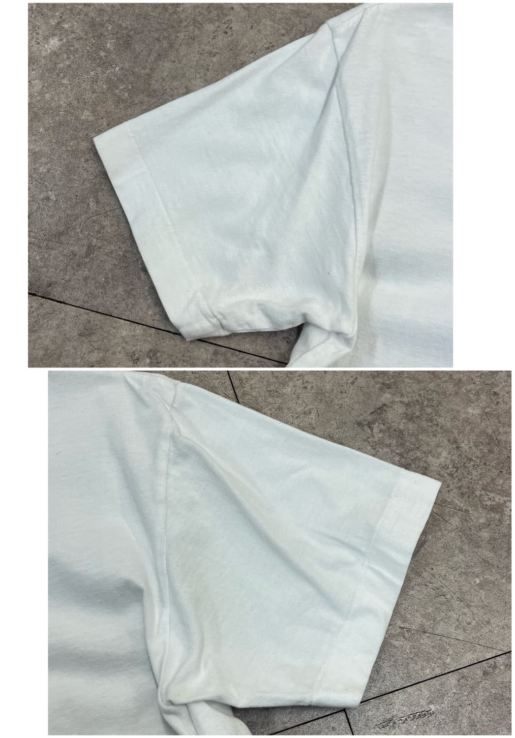 꼼데가르송 레드 하트 반팔티 화이트 XL #csz3327 상품이미지9