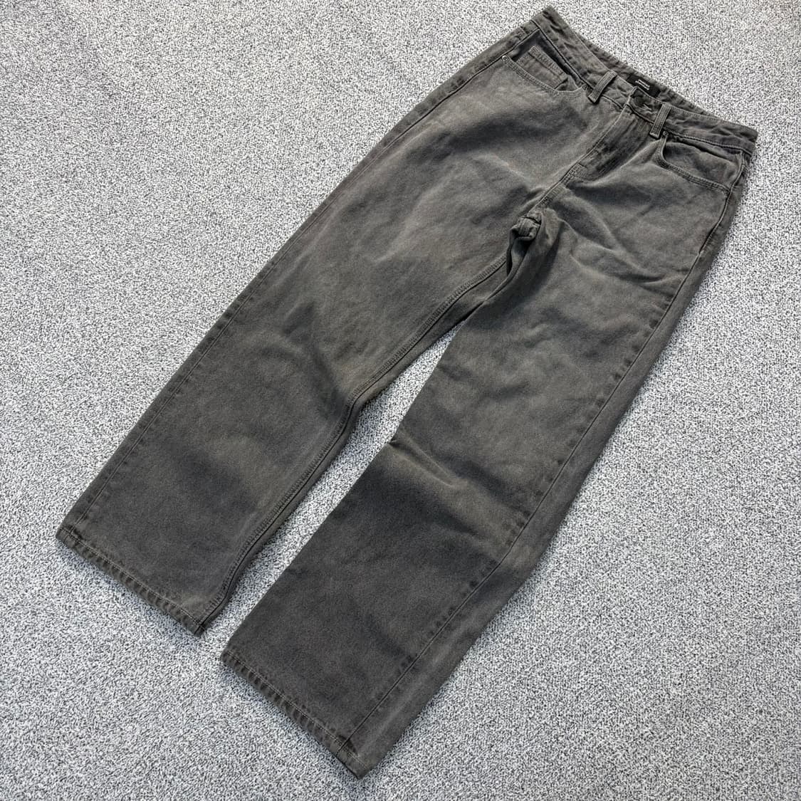 29 무신사스탠다드 흑청 와이드 데님팬츠 0331J 상품이미지1