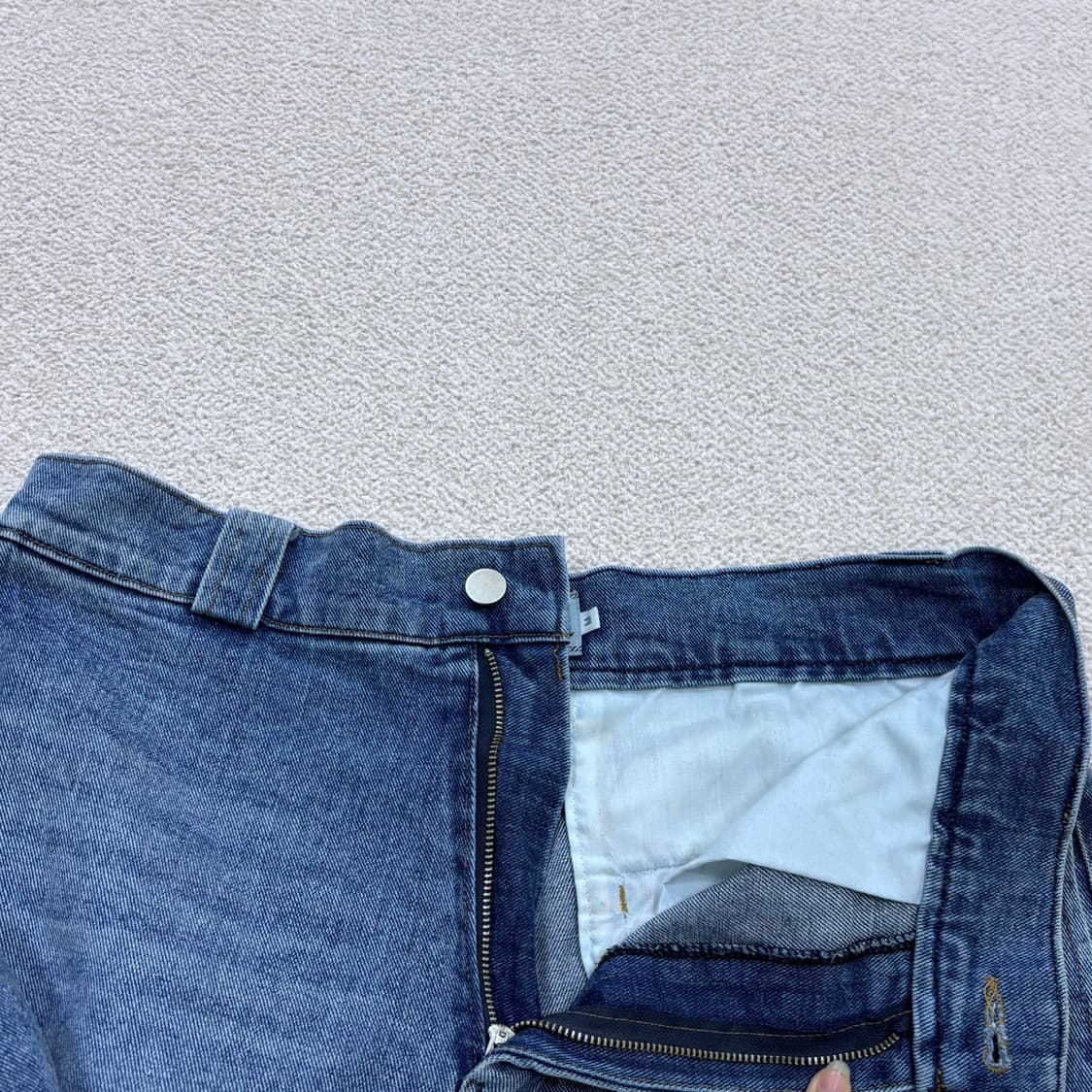 M 고급빈티지 데님 반바지 0403E 상품이미지4