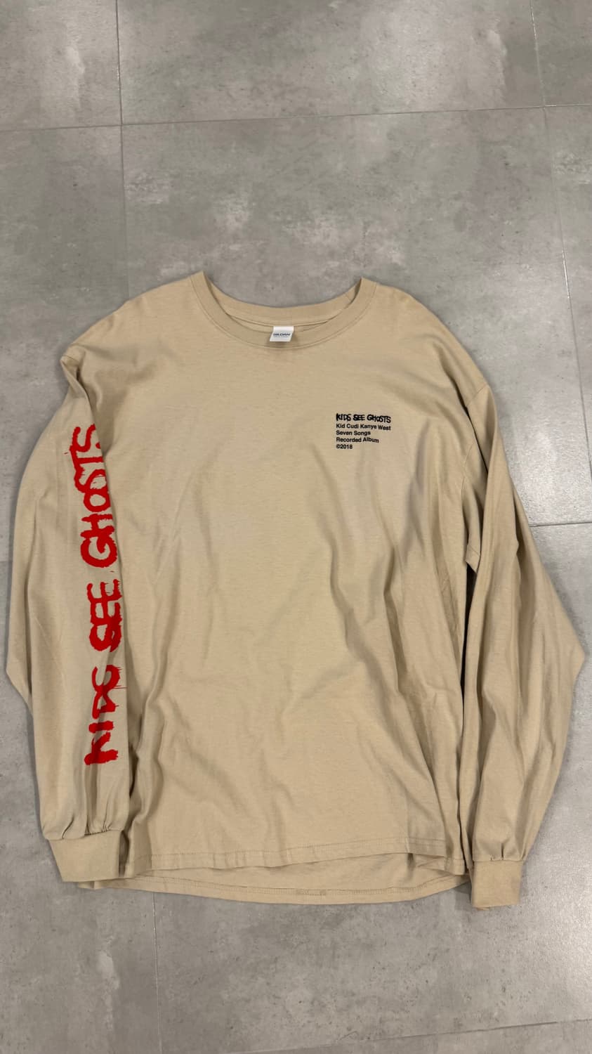 [XL] 18.06 Kids See Ghosts 앨범 롱슬리브 상품이미지2