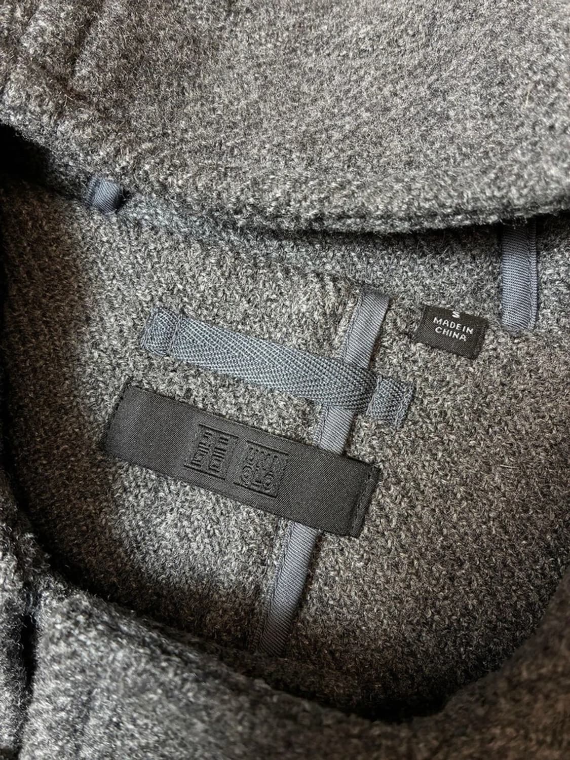 유니클로 울 시그니처 더플 후디 코트 PN7200 상품이미지6