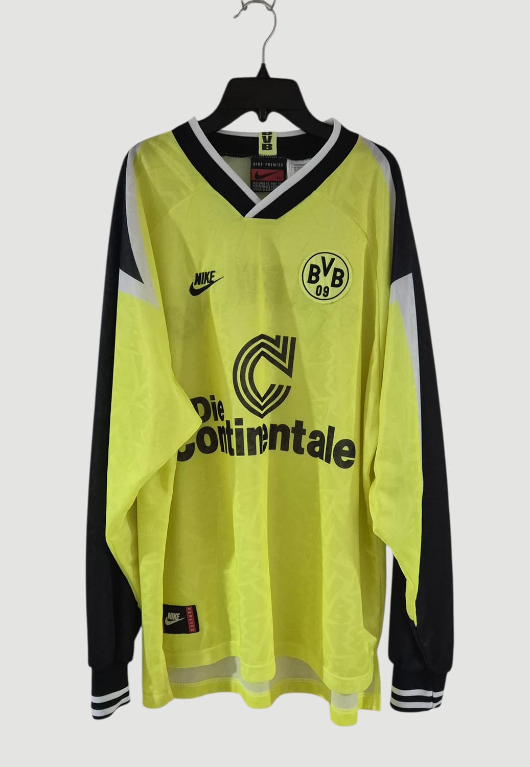 95-96 도르트문트 어웨이 축구유니폼 나이키긴팔 상품이미지2