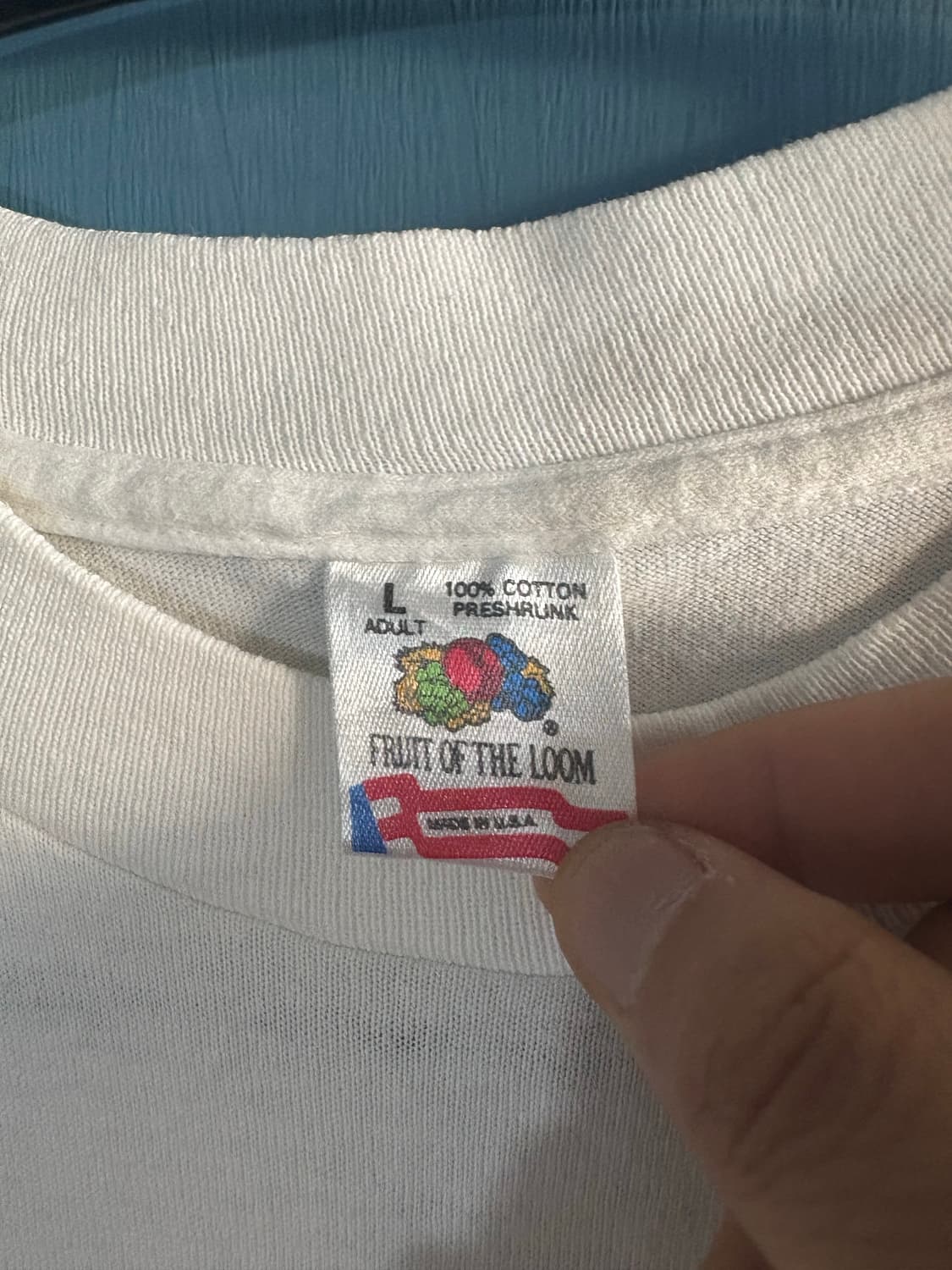 90‘s Fruit of the Loom Single Stich T 상품이미지3