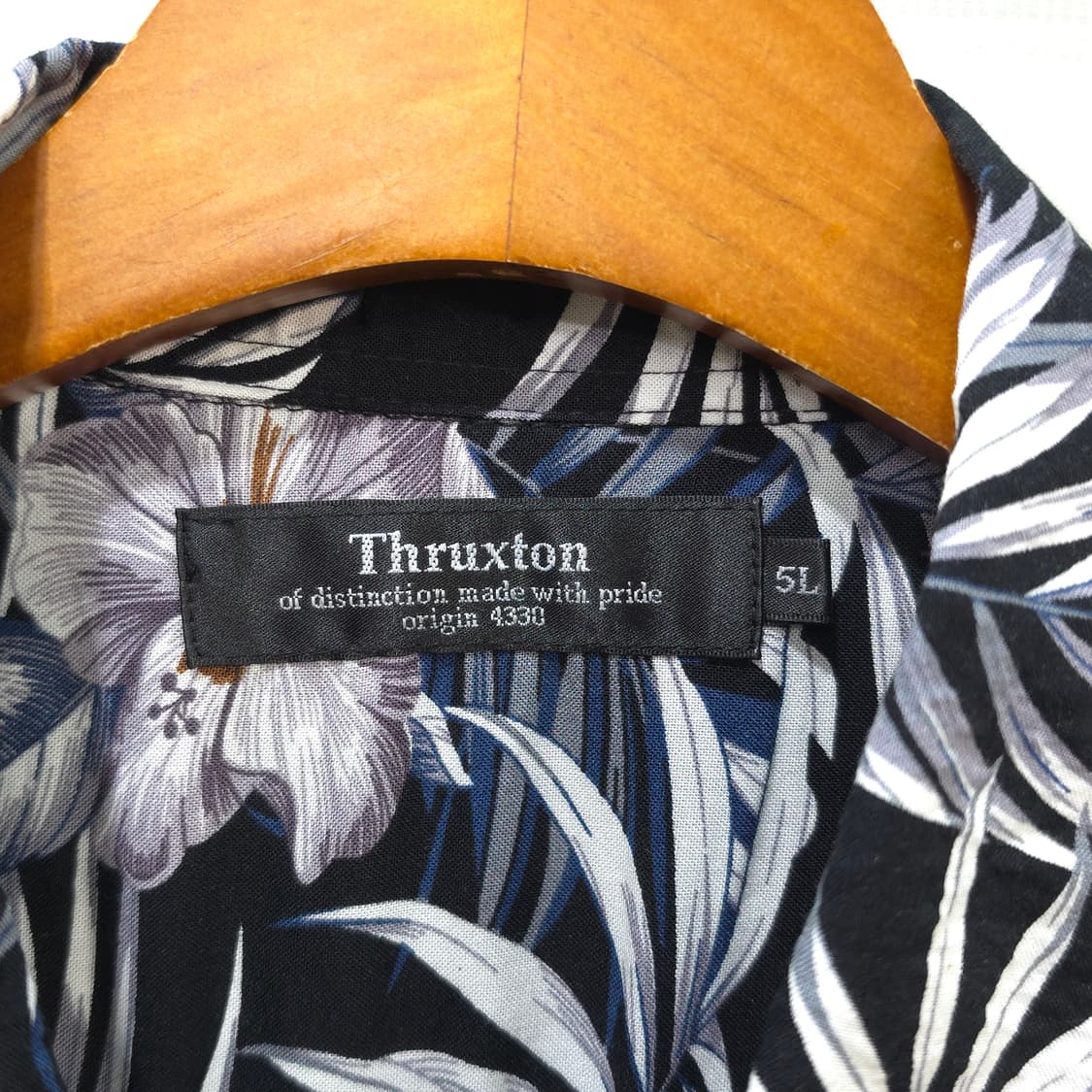 빅사이즈 Thruxton 하와이안 반팔셔츠- 5L 상품이미지8