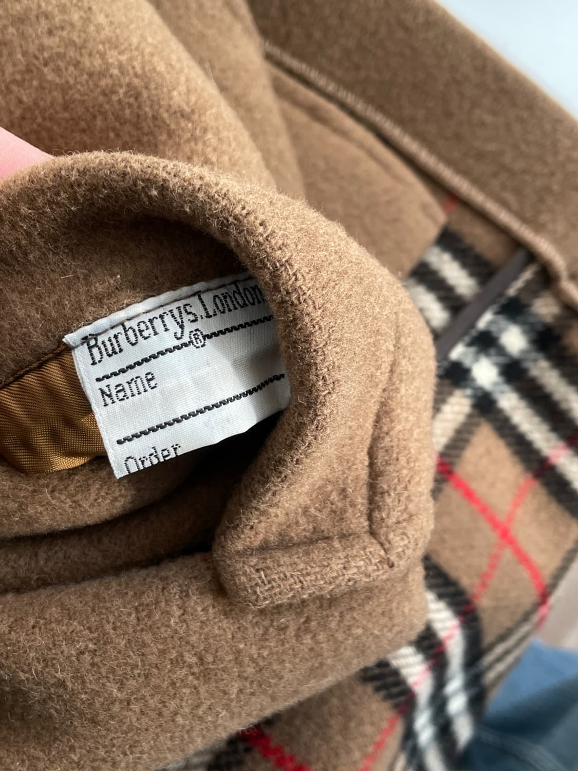 버버리 카멜 더플 코트 상품이미지10