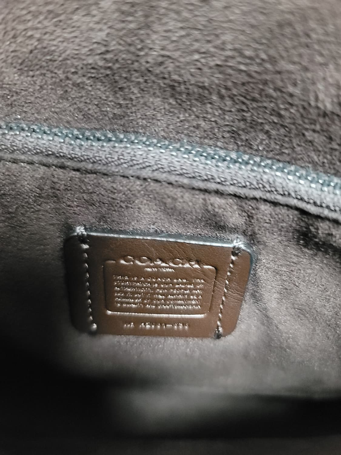 코치 진한녹색 신형 테비탑 핸들 상태극상 
 상품이미지9