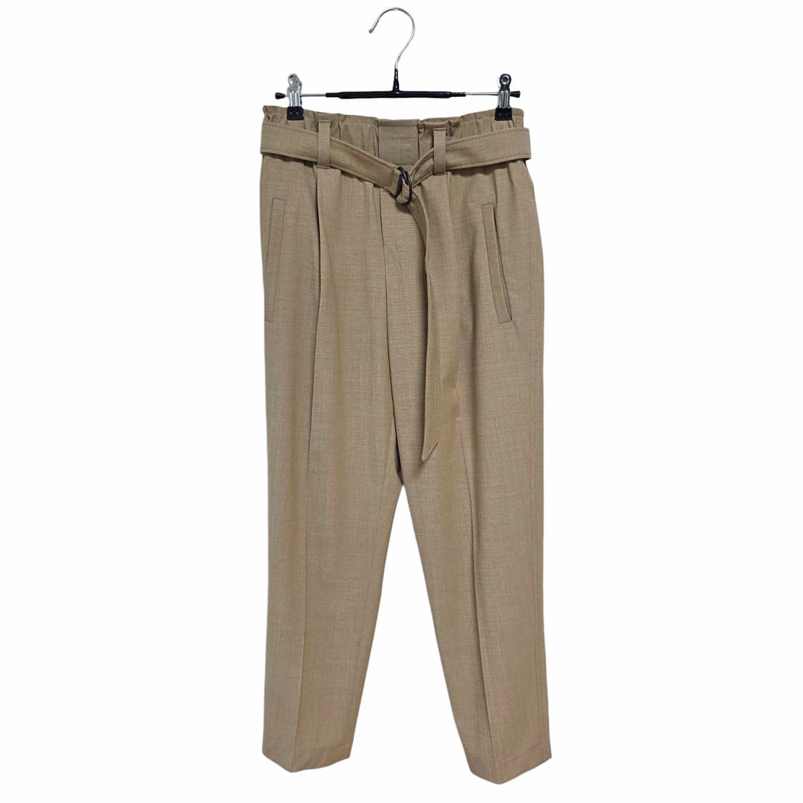 브루넬로 쿠치넬리 여성 벨티드 밴딩 슬랙스 상품이미지1