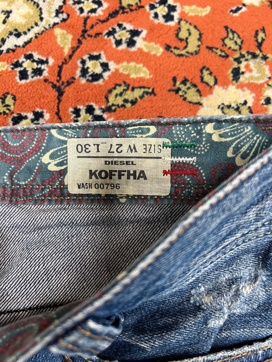 [27] 디젤 KOFFHA 여성 부츠컷 데님 팬츠 상품이미지5