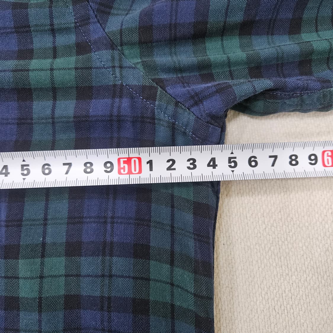 L 타미힐피거 체크패턴 슬림핏 셔츠 0312Y 상품이미지8