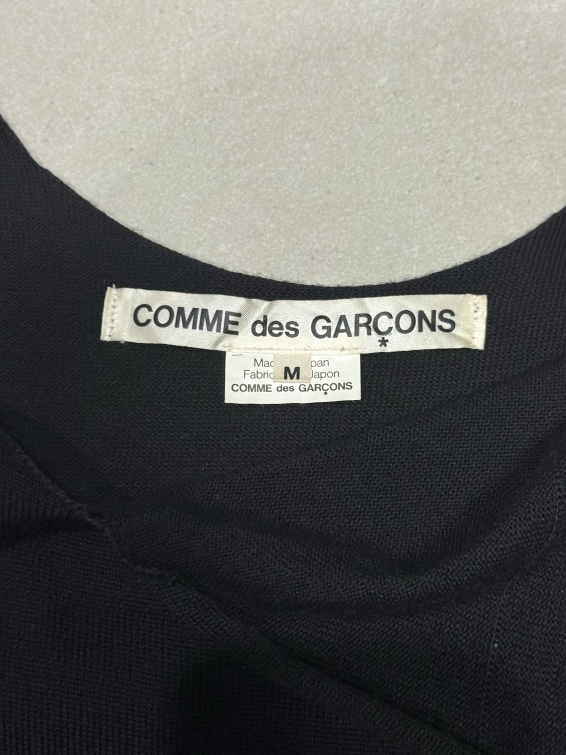 2013 꼼데가르송 울 해체주의 니트 반팔 티셔츠 상품이미지5