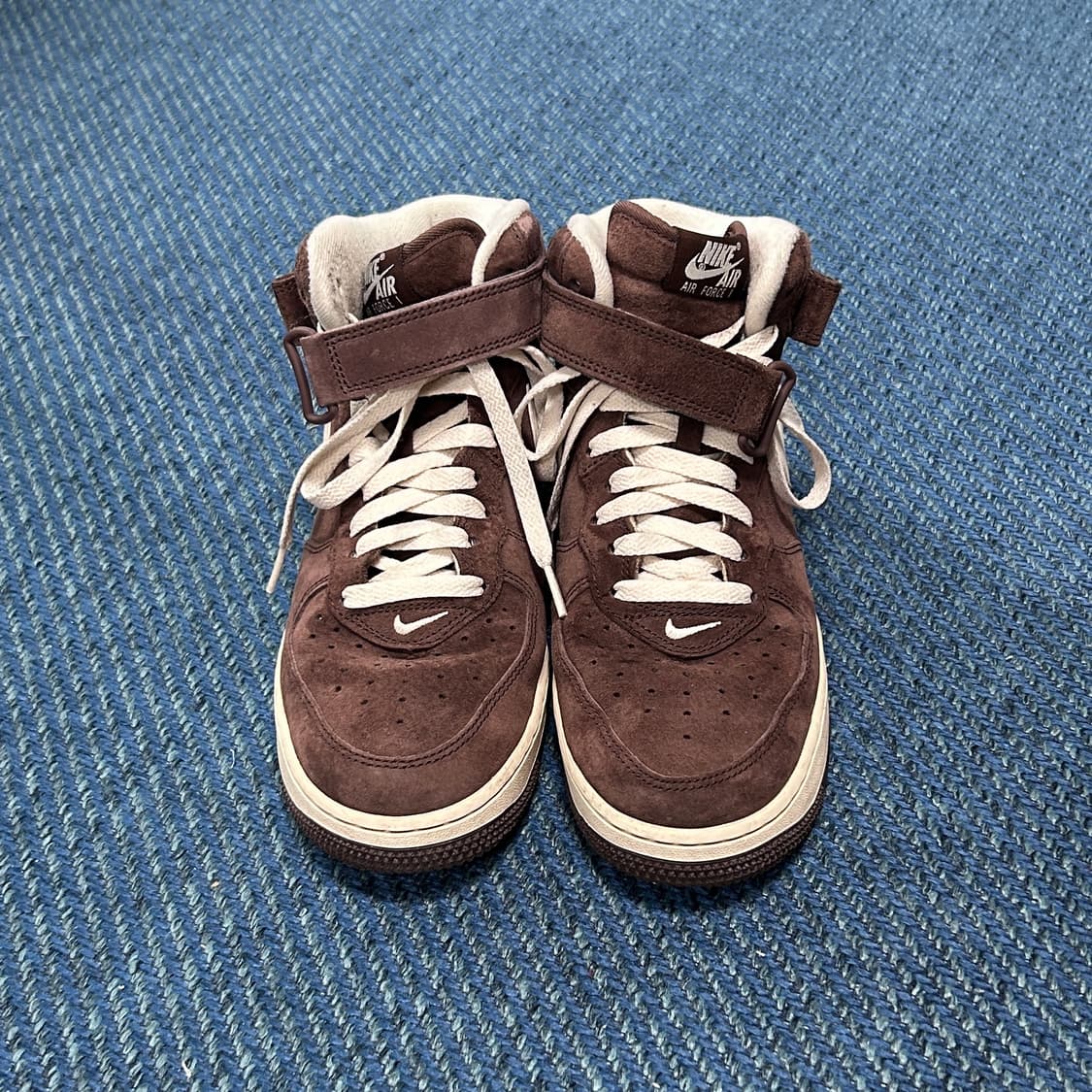나이키 에어포스 초콜릿 미드 255 상품이미지2