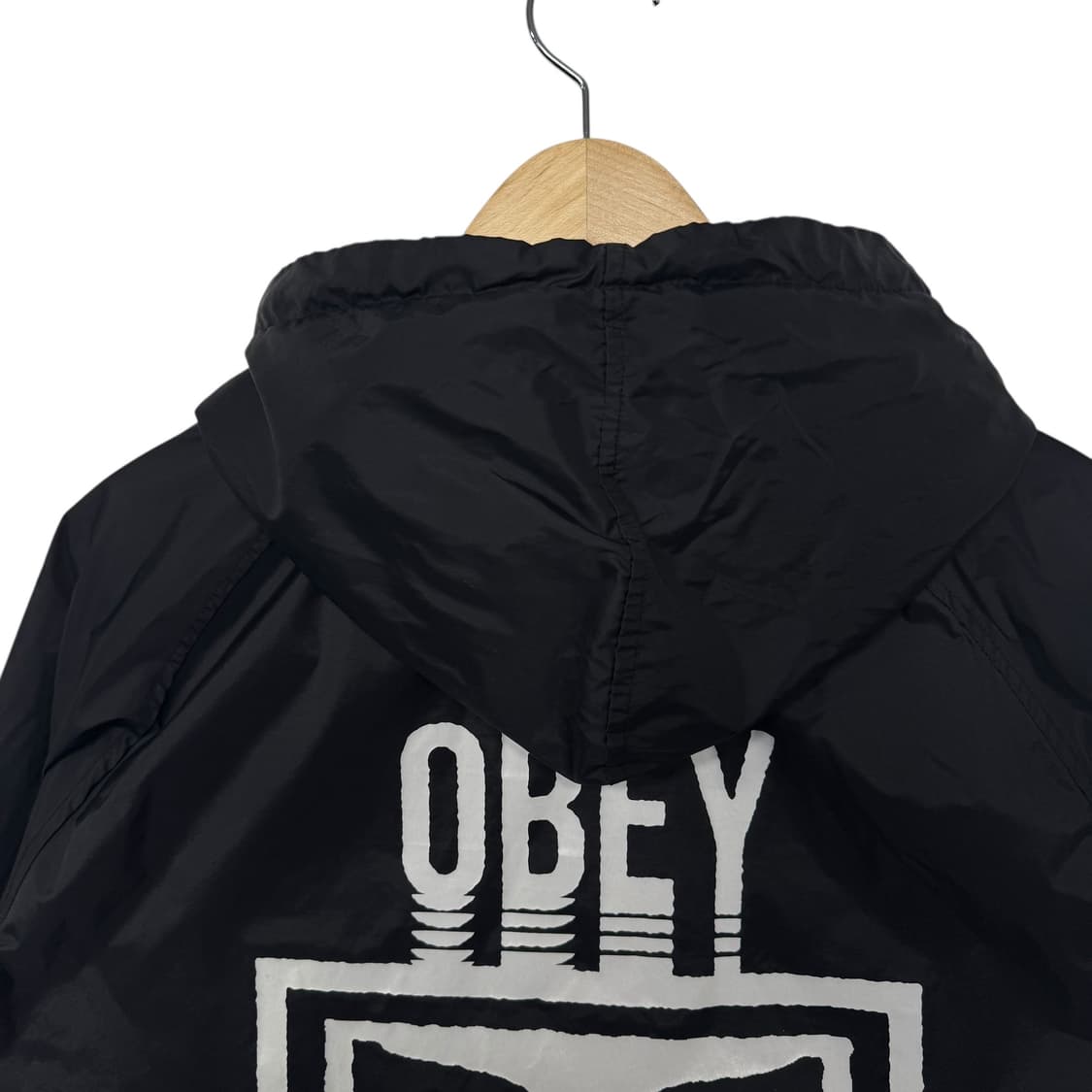 오베이 아이즈 후드 나일론 코치자켓 상품이미지2