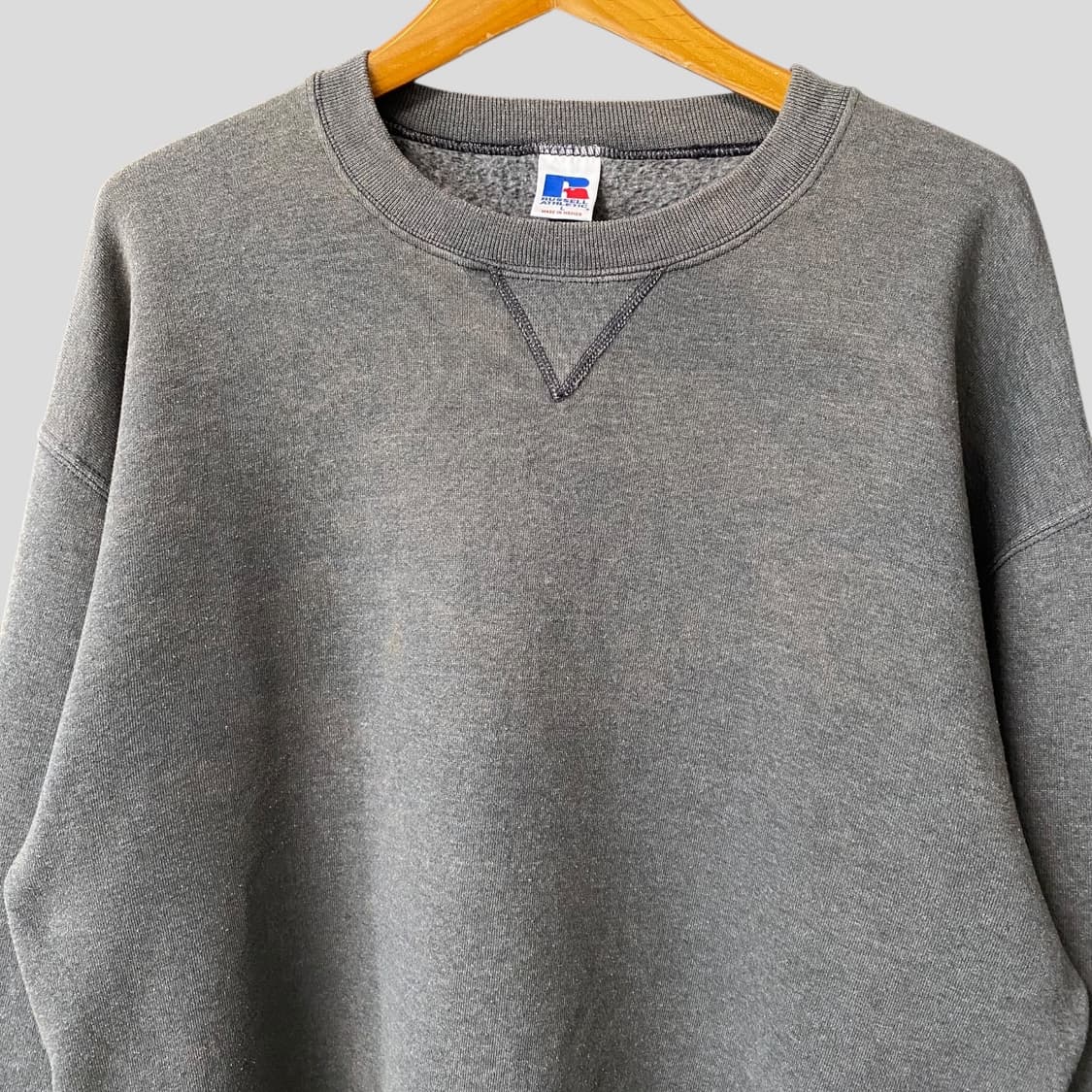 (L)빈티지 러셀 블랭크 스웨트셔츠 맨투맨 상품이미지2