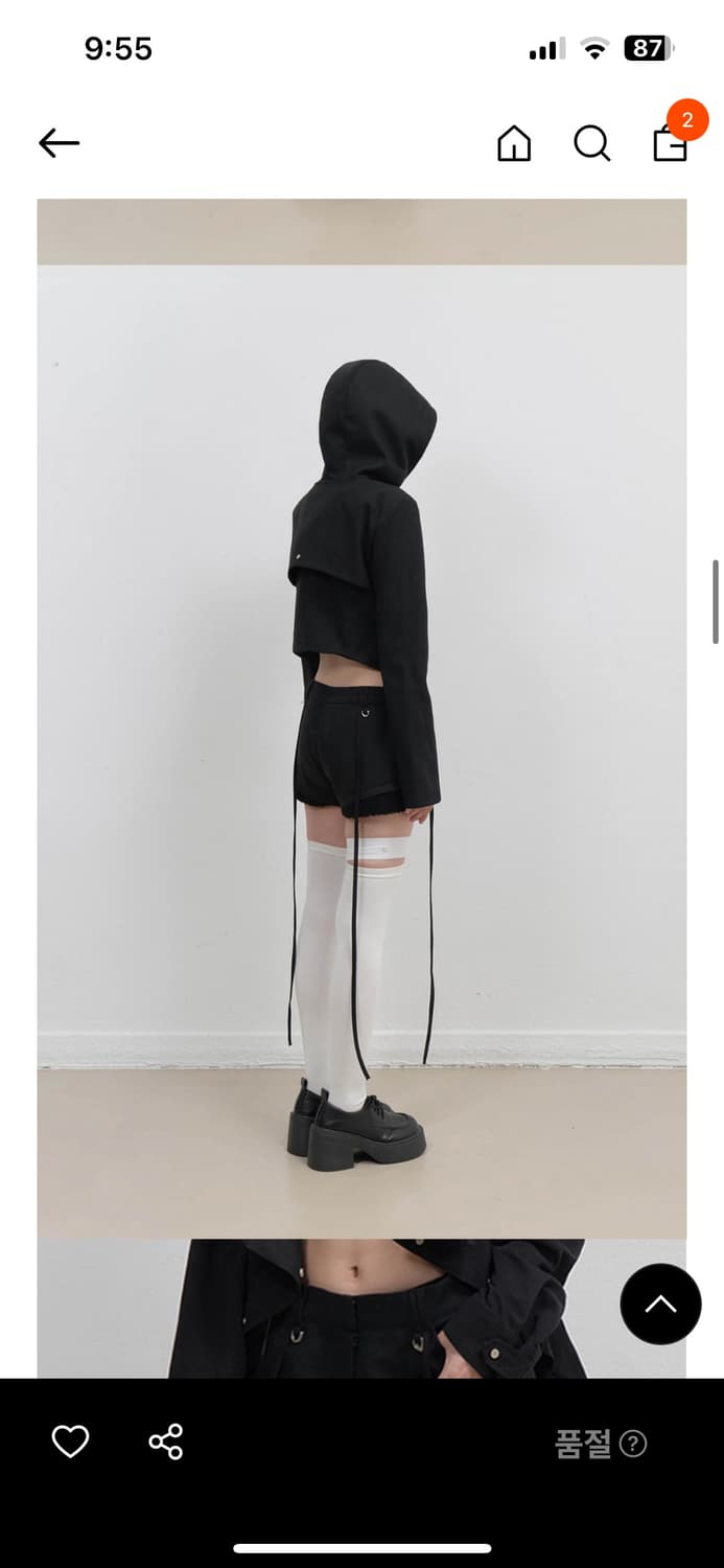 Ojos micro wool shorts / black ‼️2사이즈 ‼️ 상품이미지2