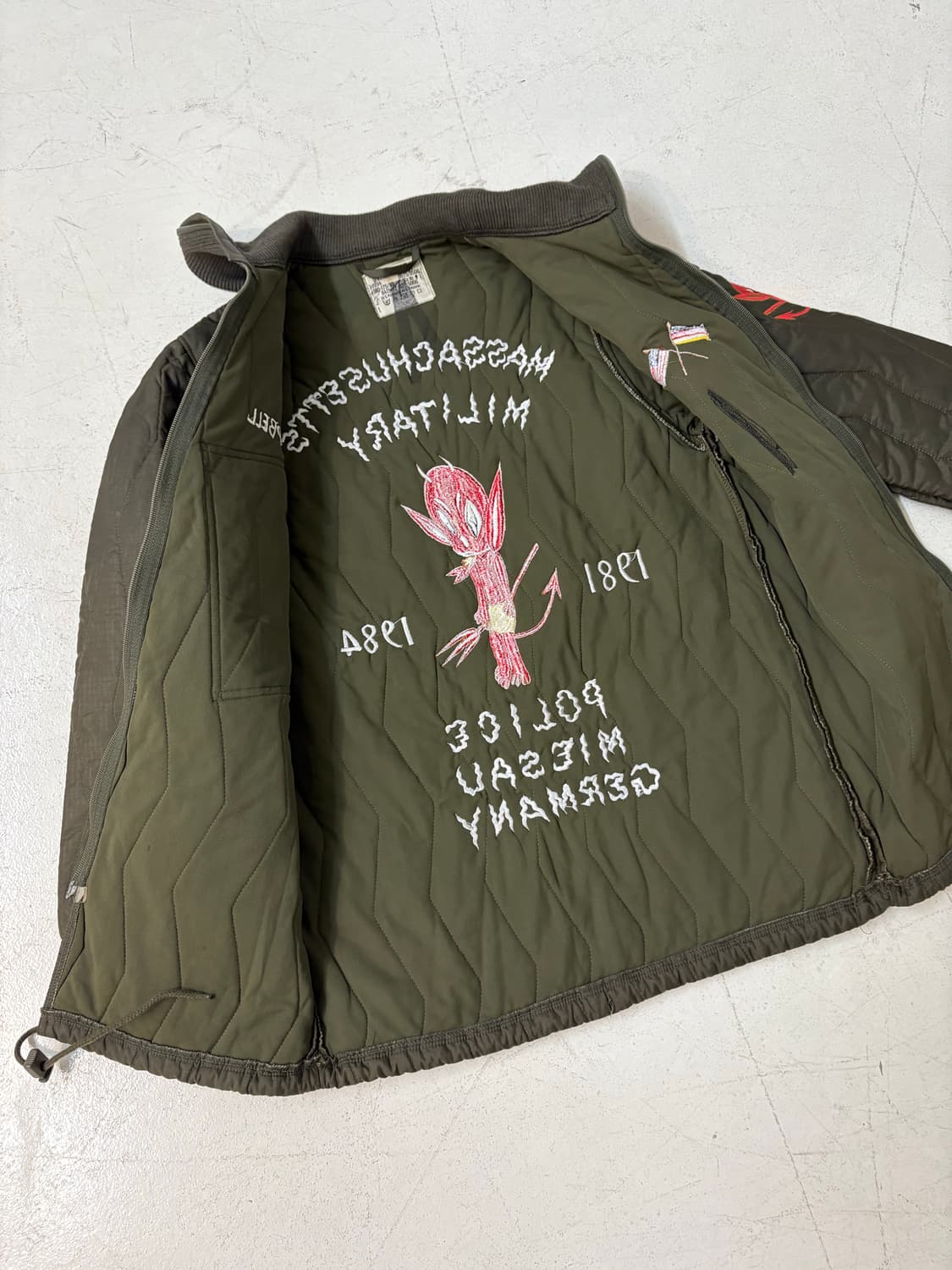 80’s German Army Liner Custom Jacket. 상품이미지7