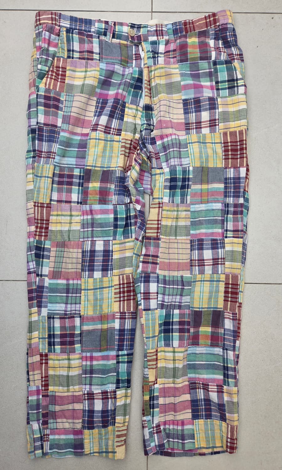 폴로 랄프로렌 럭비 패치워크 팬츠 상품이미지1