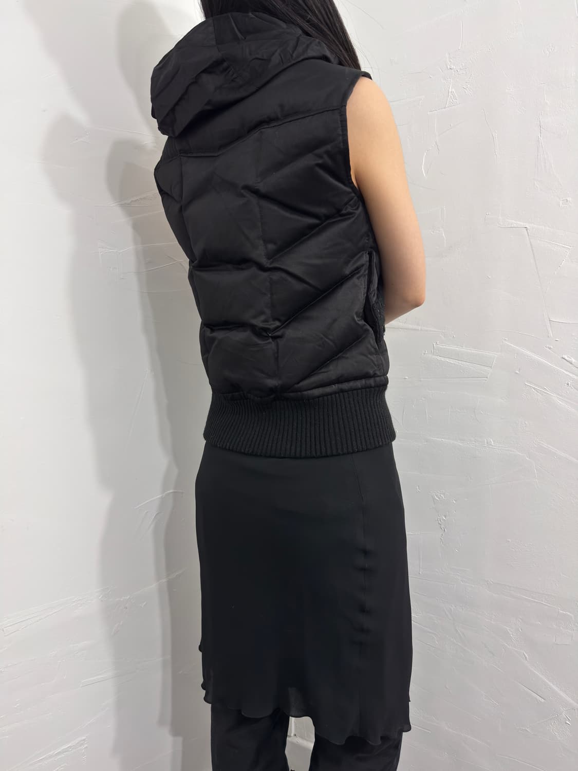 morgan homme vest twoway zipup 상품이미지4