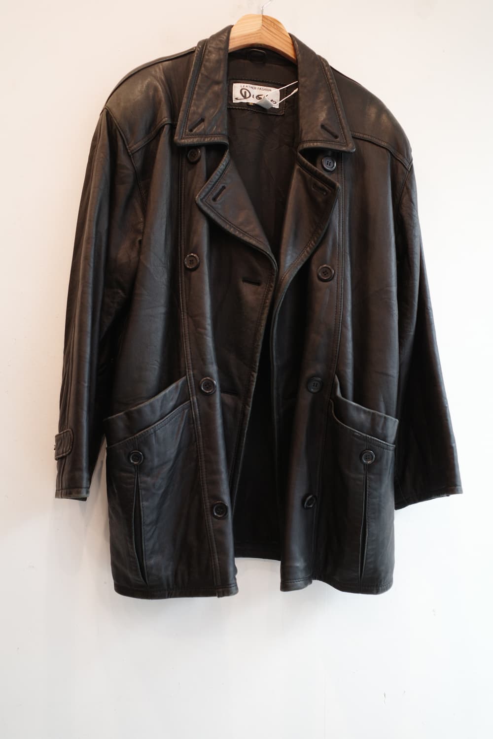 Japan brand  양가죽 더블 코트 상품이미지6