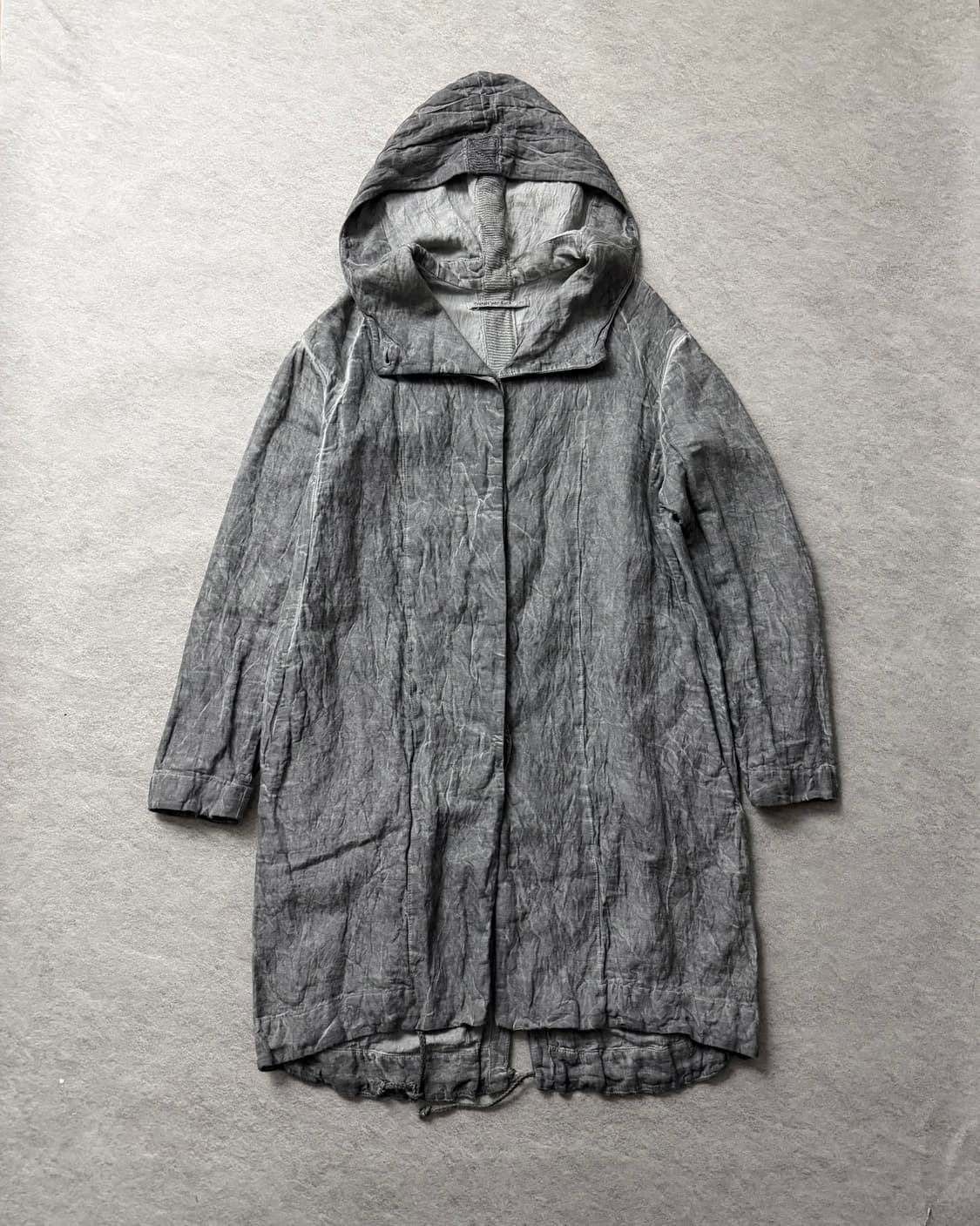 트랜짓 린넨 후드코트 상품이미지1