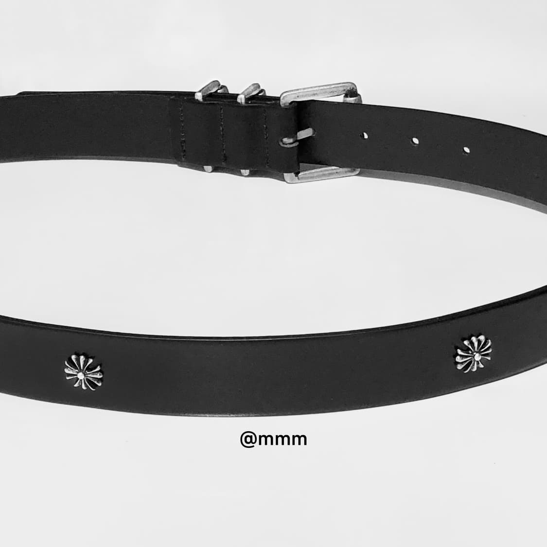 크롬 웨스턴 소가죽 벨트 상품이미지5