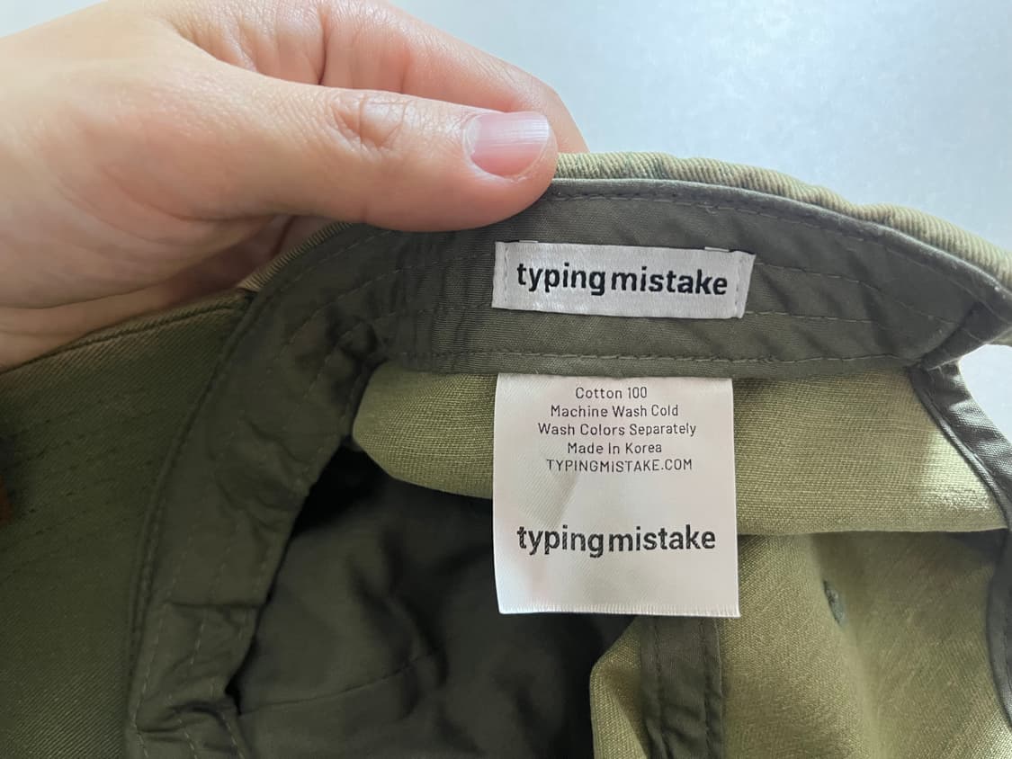 [Typing Mistake]DUSTY OLIVE/KHAKI 80-90S 상품이미지9