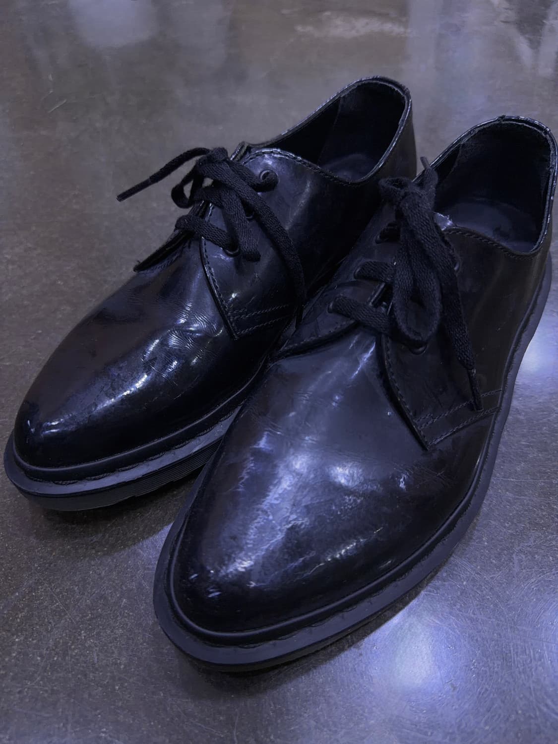 닥터마틴 듀프리 캐쥬얼 에나멜 더비슈즈 구두 250 상품이미지3