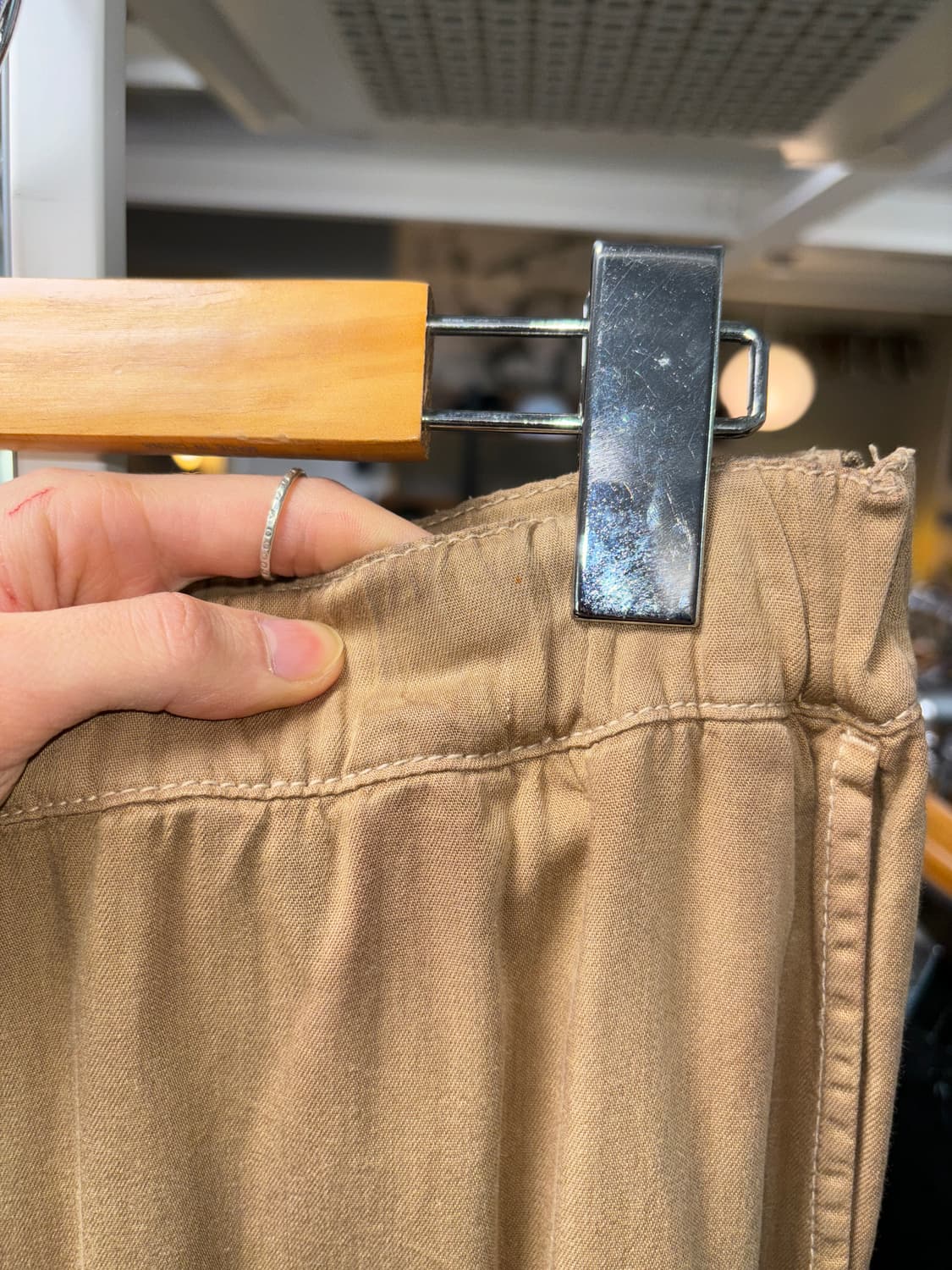 메르시보꾸 버튼 카고 스커트 상품이미지6