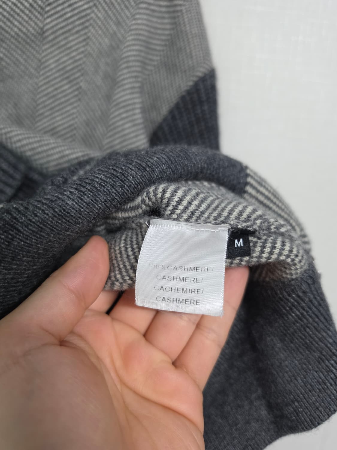 세인트존 st john  캐시미어 니트 집업 M 상품이미지3