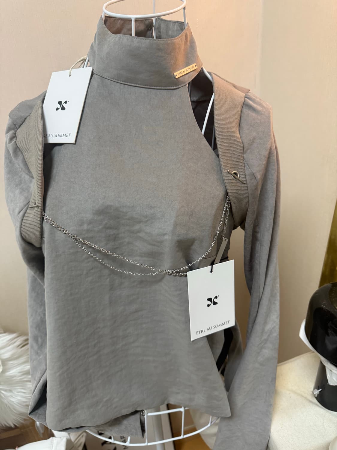 에트로소메 On-Off Chain Bolero Cardigan 상품이미지5