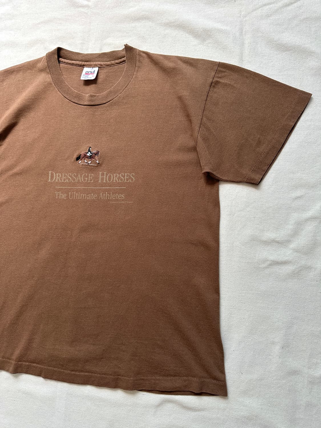 anvil 90s USA 브라운 티셔츠 L 상품이미지2