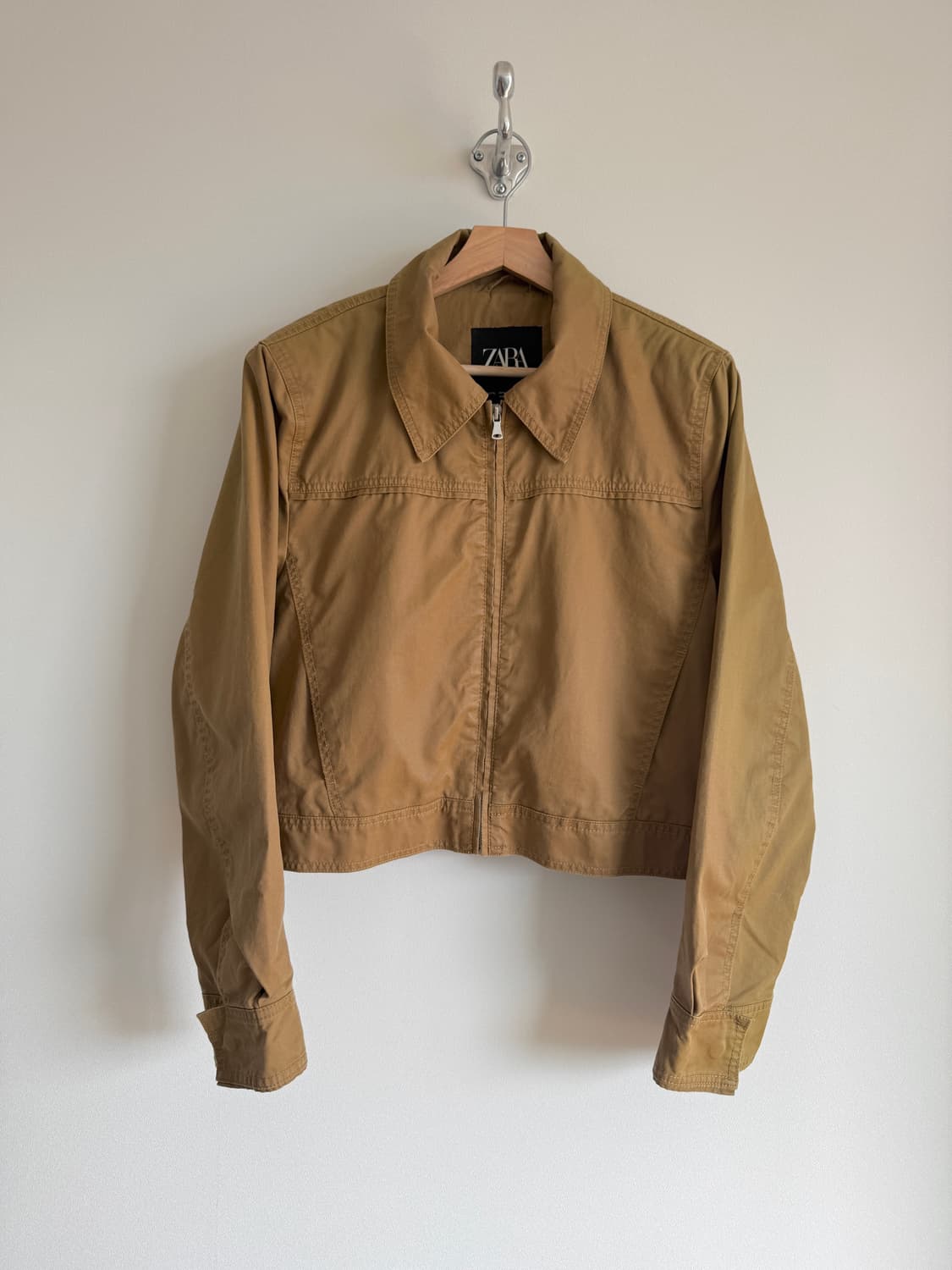 자라(ZARA) 코팅 코튼 자켓 상품이미지1