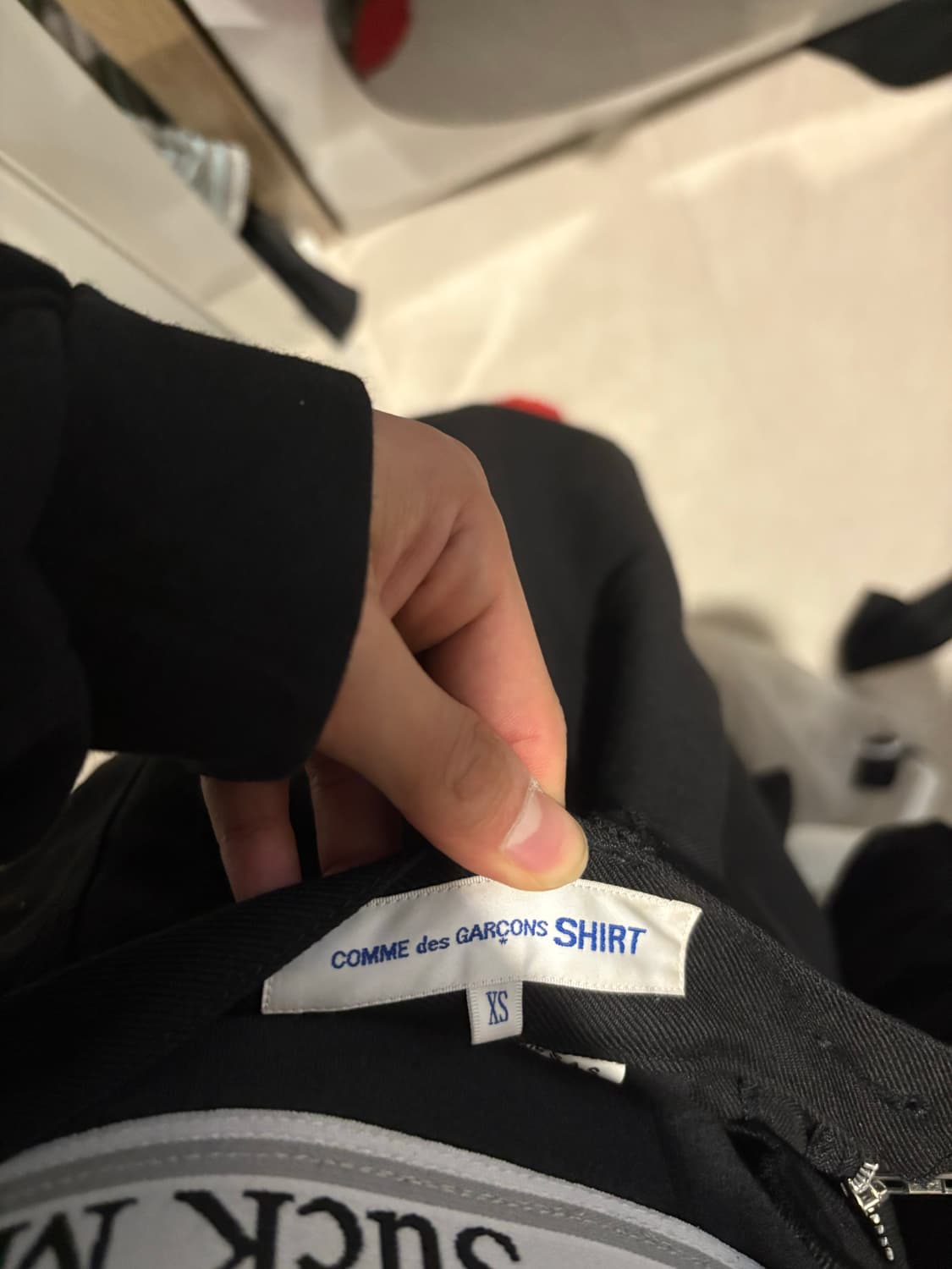 꼼데가르송 7부바지 상품이미지1