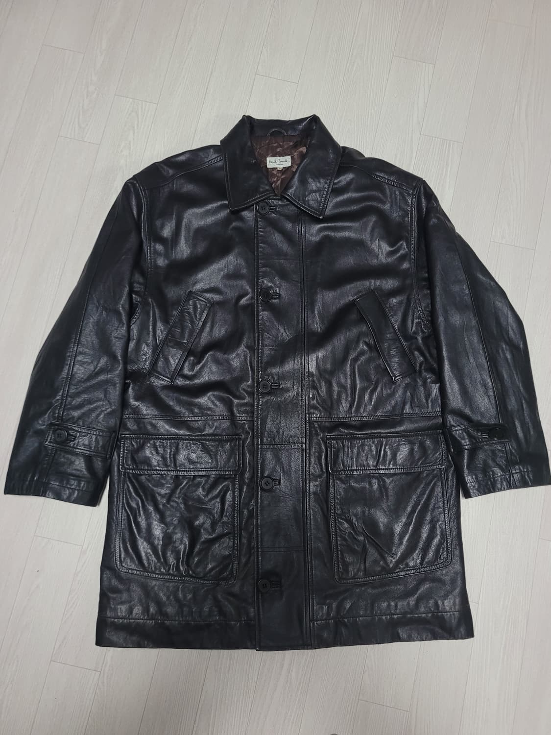 Paul Smith 폴스미스 리얼레더 코트 상품이미지6