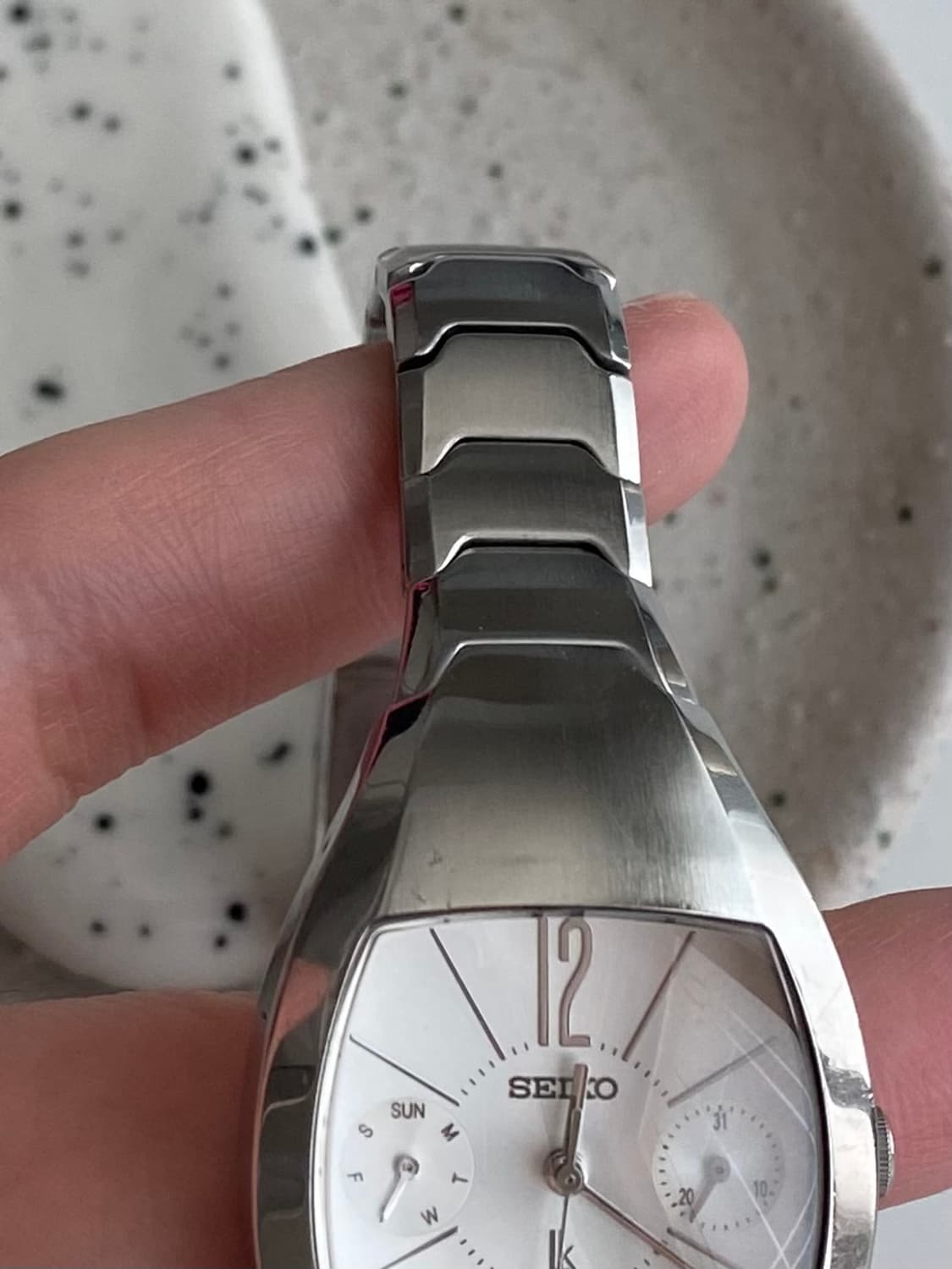 Seiko 세이코 lk 루키아 쉘 실버 화이트 상품이미지7