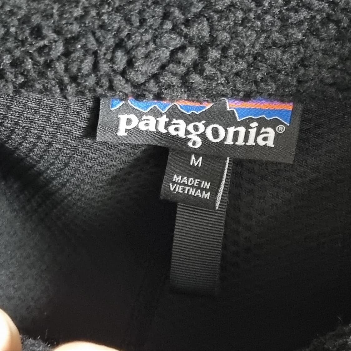 파타고니아 레트로X 후리스 블랙 상품이미지5