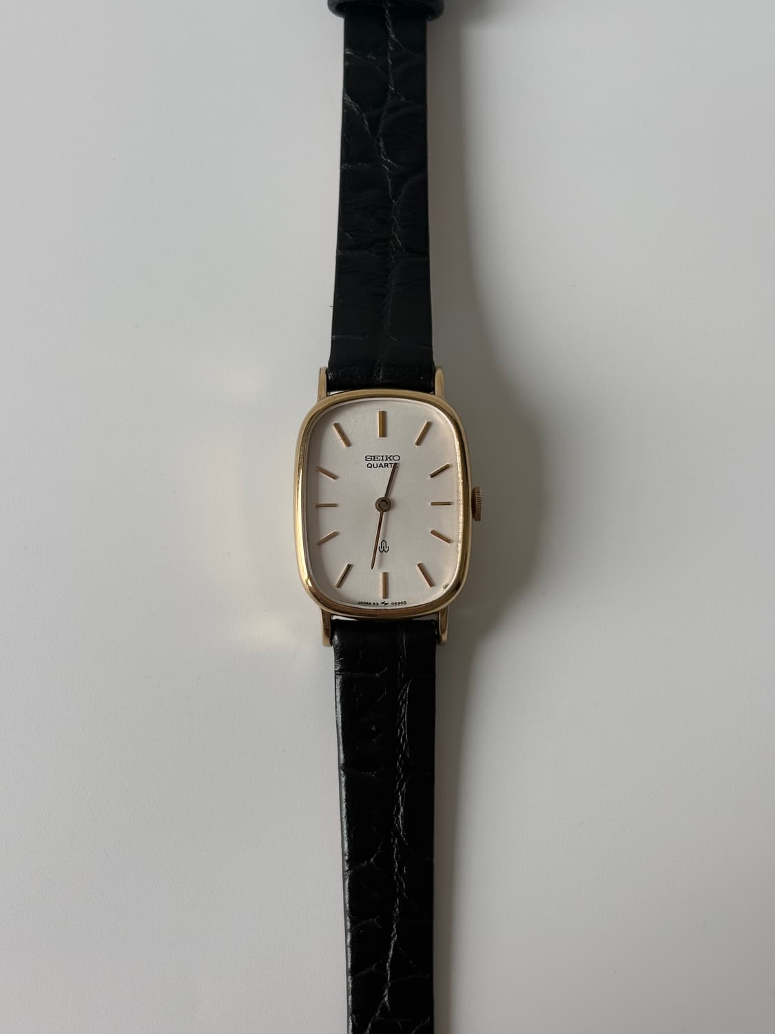 세이코 1970년대 골드 탱크 쿼츠 여성 상품이미지2