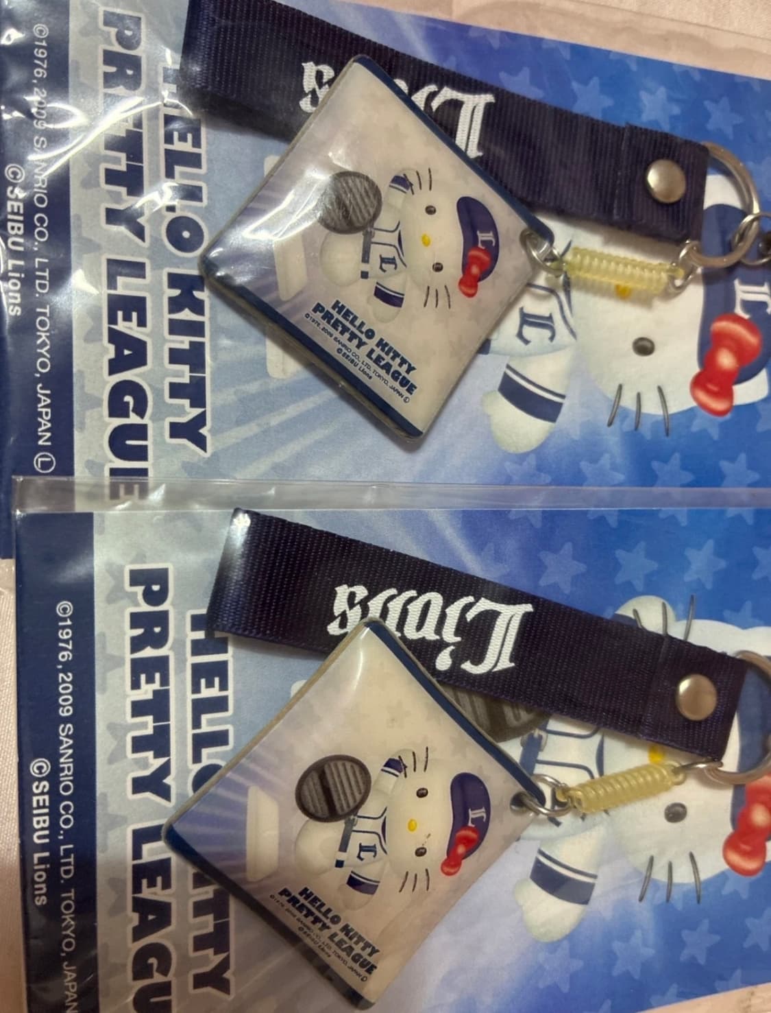 라이온즈 고전 야구키티스트랩키링 개별가격 상품이미지1