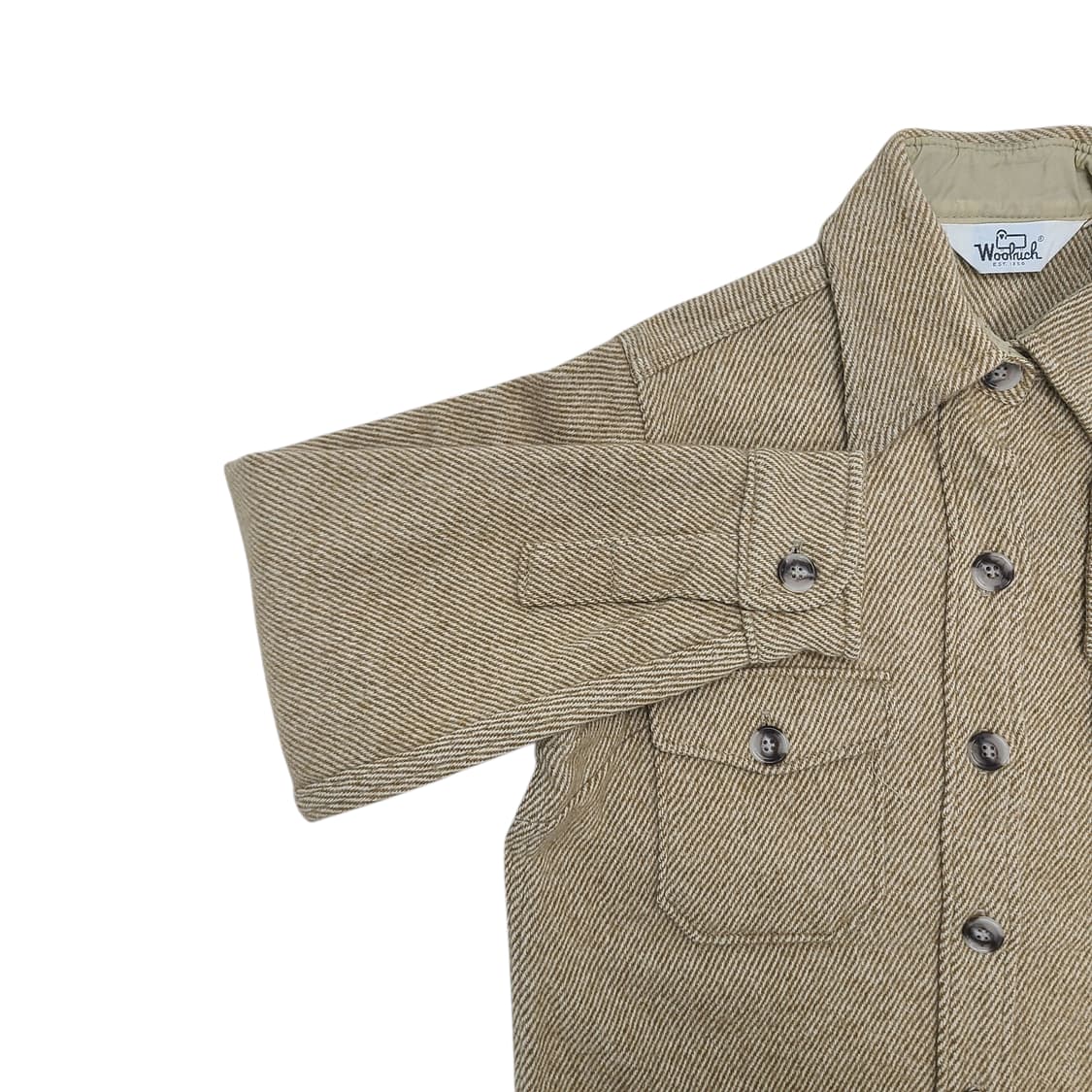 '90s woolrich 헤링본 셔츠 상품이미지3